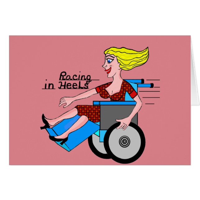 Girls in Heels need Wheelchairs (Front Horizontal)