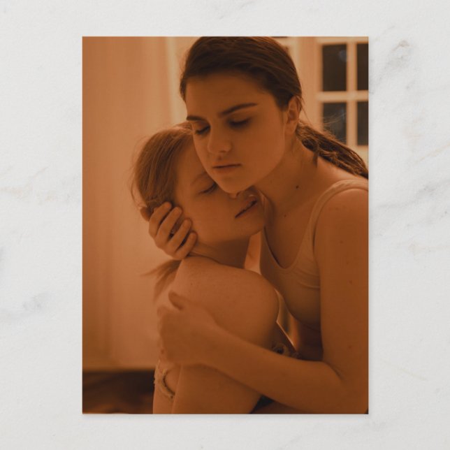 Girls in Love photo Postcard (Front)