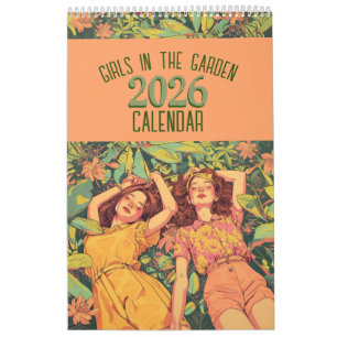 Girls in the Garden 2026 Calendar