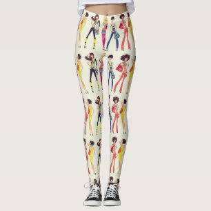 **GIRLS JUST WANNA HAVE FUN** LEGGINGS