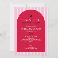 Girls Just Wanna Have Fun Pink Bachelorette Party