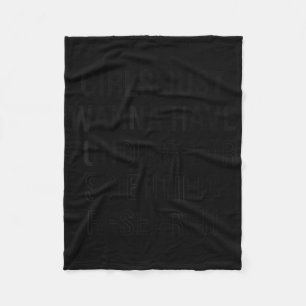 Girls Just Wanna Have Funding For Scientific Resea Fleece Blanket