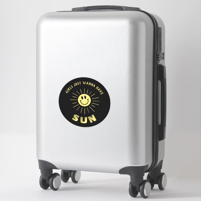 Girls just wanna have Sun 🌞  (Suitcase)