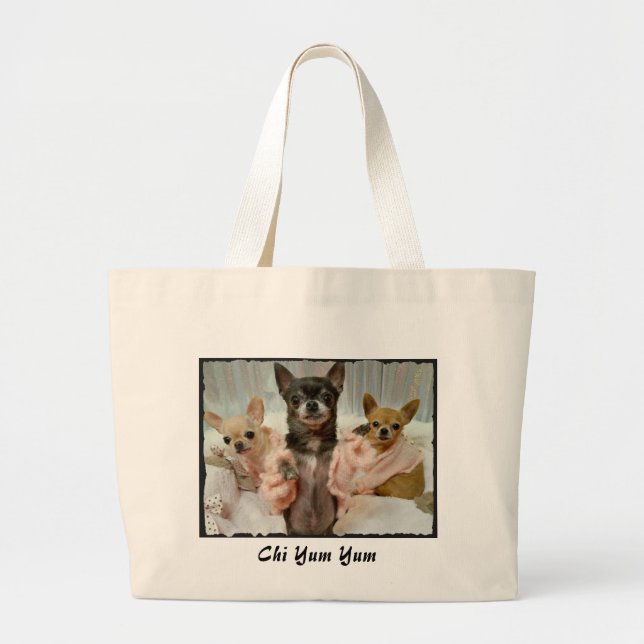 Girls just wanna shop large tote bag (Front)