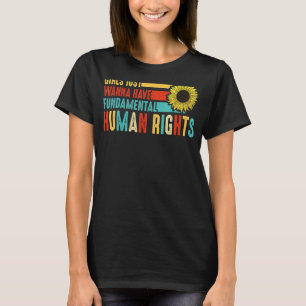 Girls Just Want to Have Fundamental Rights Vintage T-Shirt