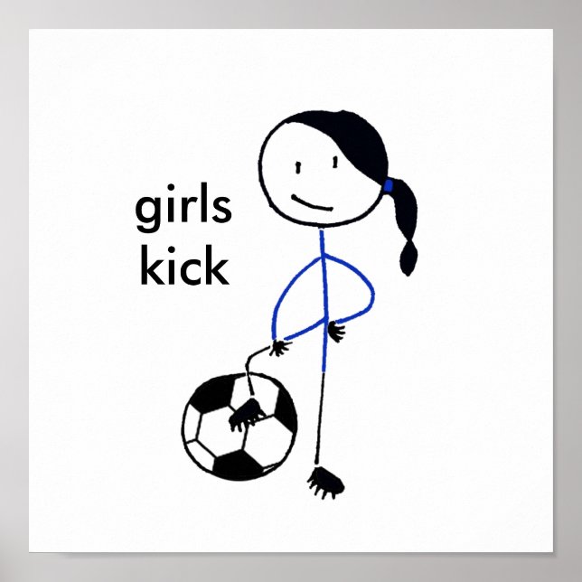 Girls Kick Poster (Front)