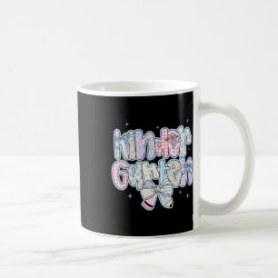 Girls Kindergarten Back To School Coquette Preppy Coffee Mug