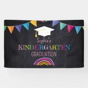 Girl's Kindergarten Graduation Banner