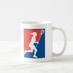 Girl's Lacrosse Coffee Mug
