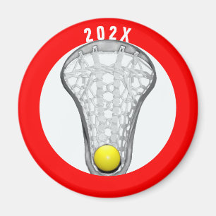 Girls Lacrosse Gifts Magnet