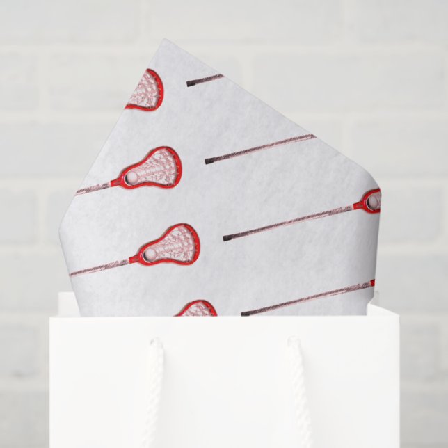 Girls Lacrosse  Tissue Paper (Gift Bag)