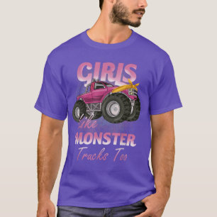 Girls Like Monster Trucks Too Shirt ,monster Truck