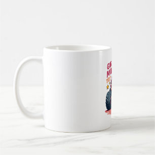 Girls Like Monster Trucks Too Vintage Unicorn Mons Coffee Mug