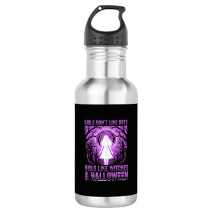 Girls Like Witches Halloween Design 532 Ml Water Bottle
