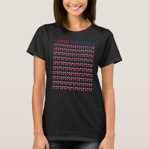 Girls Love Costa Rica Soccer Balls Kids Toddler Ri T-Shirt
