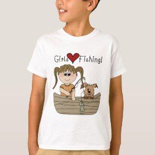 Girls Love Fishing T-Shirt
