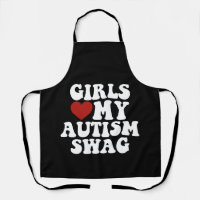 Girls Love My Autism Swag Funny Autistic Boy Gifts