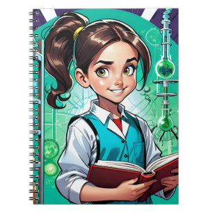 Girls Love Science! Notebook