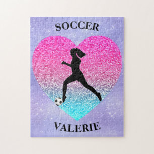 Girls Love Soccer     Jigsaw Puzzle