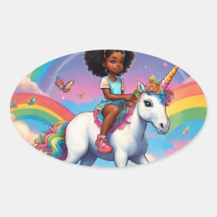 Girls love unicorns stickers