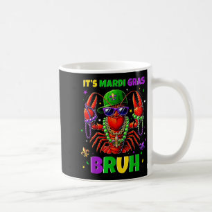 Girls Mardi Gras Bruh Crayfish Fat Coffee Mug