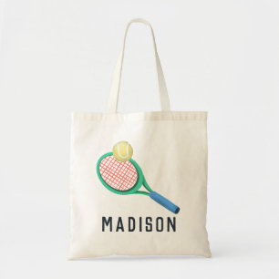 Girls Modern and Sporty Tennis Kids Tote Bag