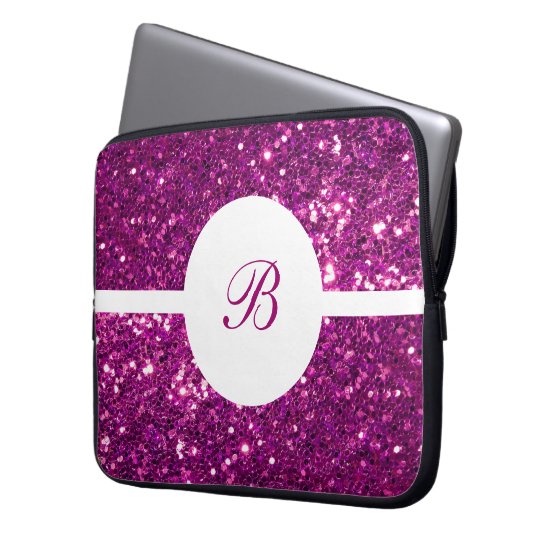 Girls Monogram Laptop Sleeve