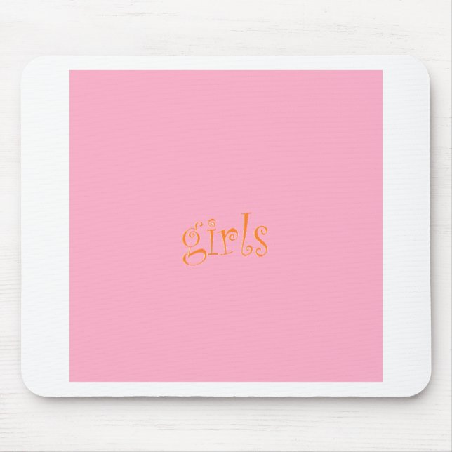 girls mouse pad (Front)