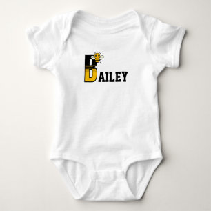 Girls Name custom start with B Baby Bodysuit