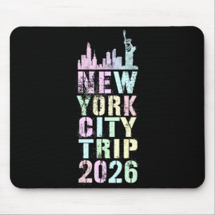 Girls new york city trip 2026 vacation usa trip mouse pad