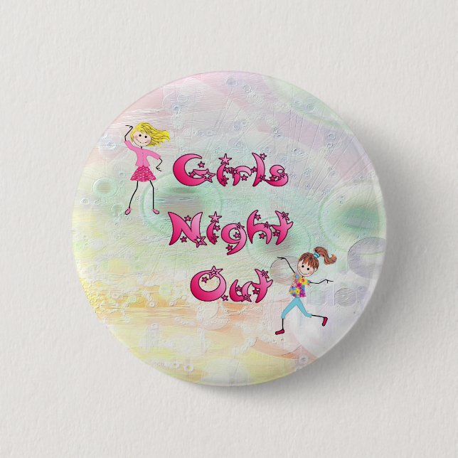 Girl's Night Out Buttons (Front)