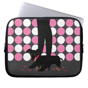 Girls' Night Out Dachshund Laptop Sleeve