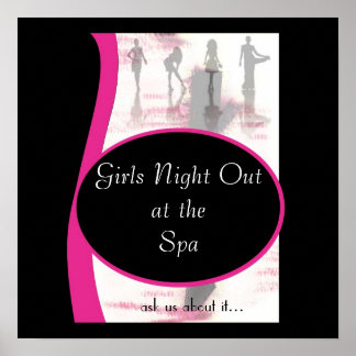 Girls Night Out, Girls Night Outat the Spa, ask .. Poster