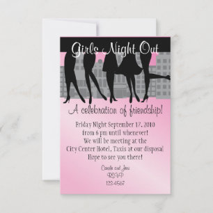Girls Night Out Invitation