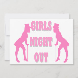 Girls night out invitation