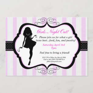 Girls Night Out Jewellery Party Invitation