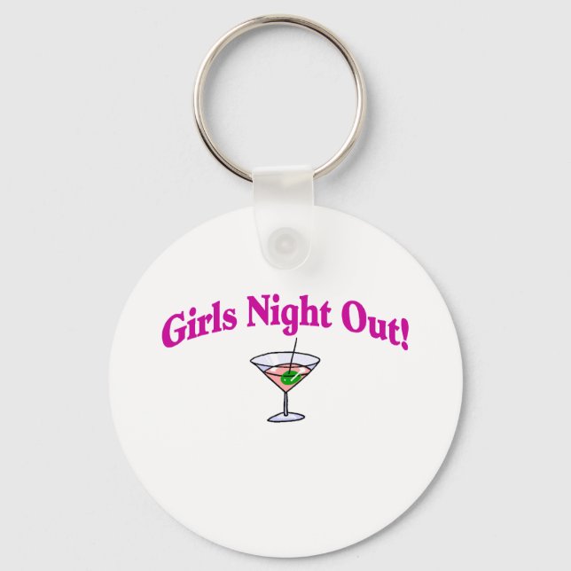 Girls Night Out Key Ring (Front)