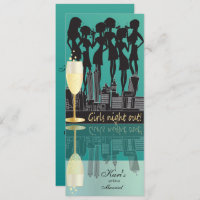 Girls Night Out Party Celebration | Teal