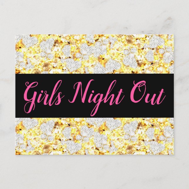 GIRLS NIGHT OUT POSTCARD (Front)