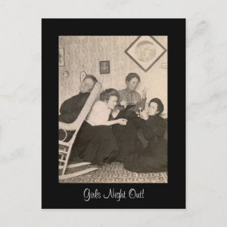 Girls-Night-Out Postcard! Postcard