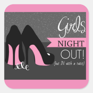 Girls Night Out Stickers