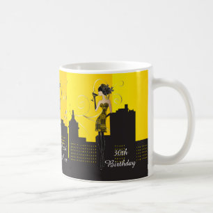 Girls Night Out - Yellow Coffee Mug