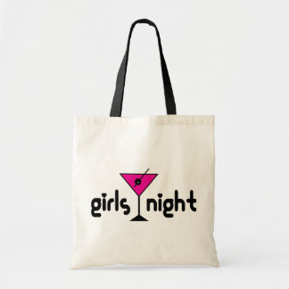 Girls Night Pink Martini Tote Bag