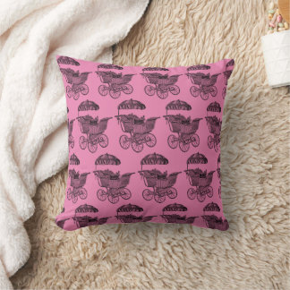 Girl's Nursery Pillow: Vintage Charm Cushion