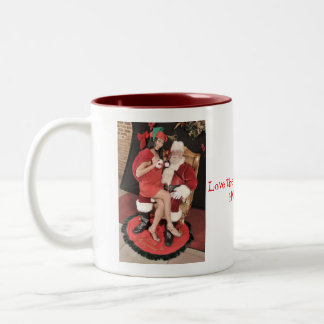 Girls of Swing Christmas Two-Tone Coffee Mug