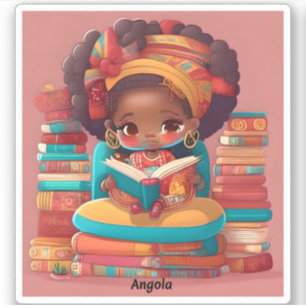 Girls of the World Reading - Angola
