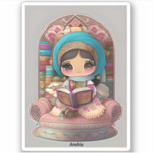 Girls of the World Reading - Arabia
