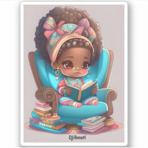 Girls of the World Reading - Djioubti