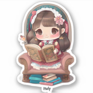 Girls of the World Reading - Italy