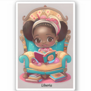 Girls of the World Reading - Liberia